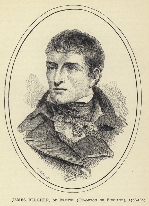 James Belcher, de Bristol, Campeón de Inglaterra, 1798-1809 de English School