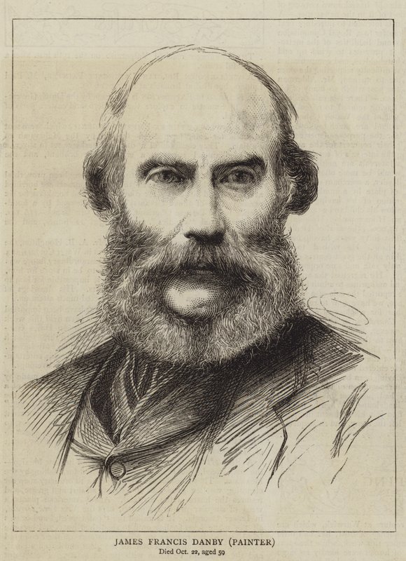 James Francis Danby, Pintor (grabado) de English School