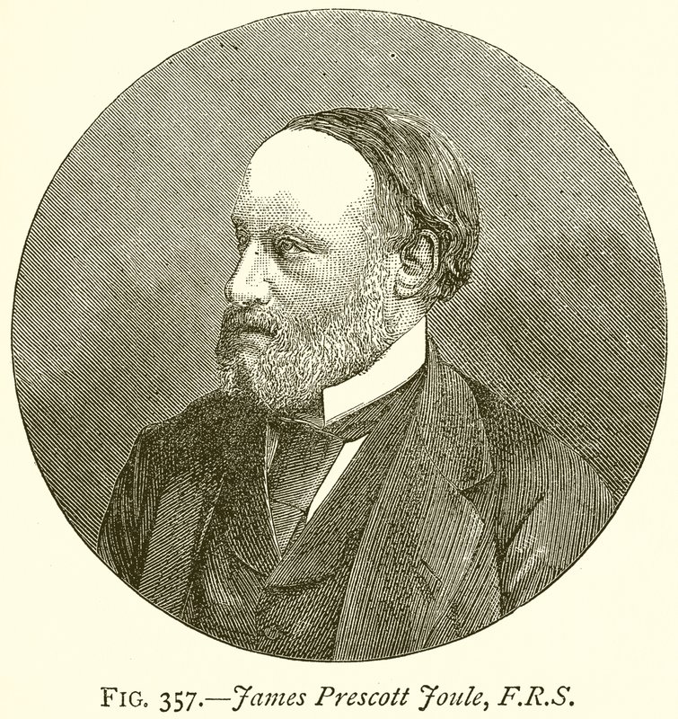 James Prescott Joule, F.R.S de English School