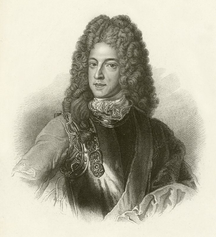James Stuart, el Caballero de St George de English School