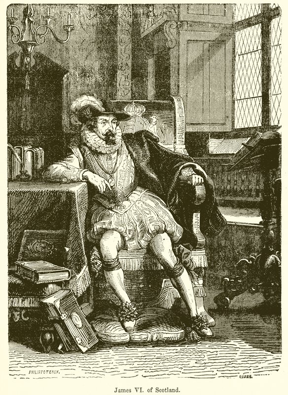 Jacobo VI de Escocia de English School