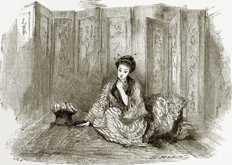 Dama Japonesa de English School