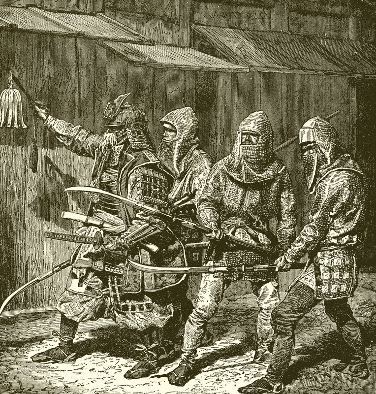 Guerreros japoneses de English School