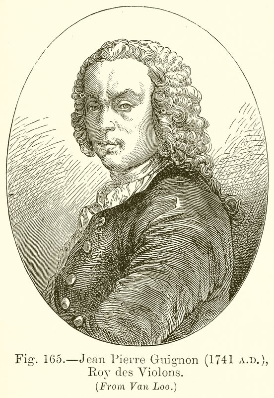 Jean Pierre Guignon, Rey de los Violines 1741 de English School