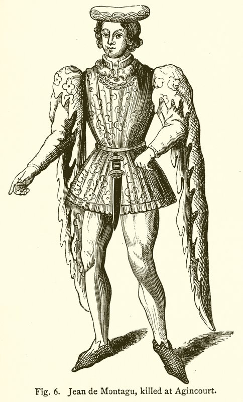 Jean de Montagu, muerto en Agincourt de English School