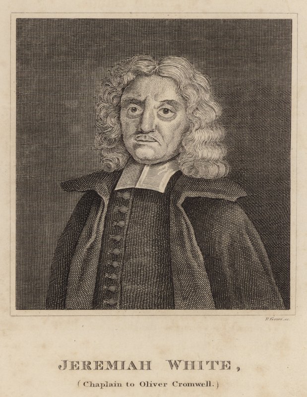 Jeremiah White, Capellán de Oliver Cromwell de English School