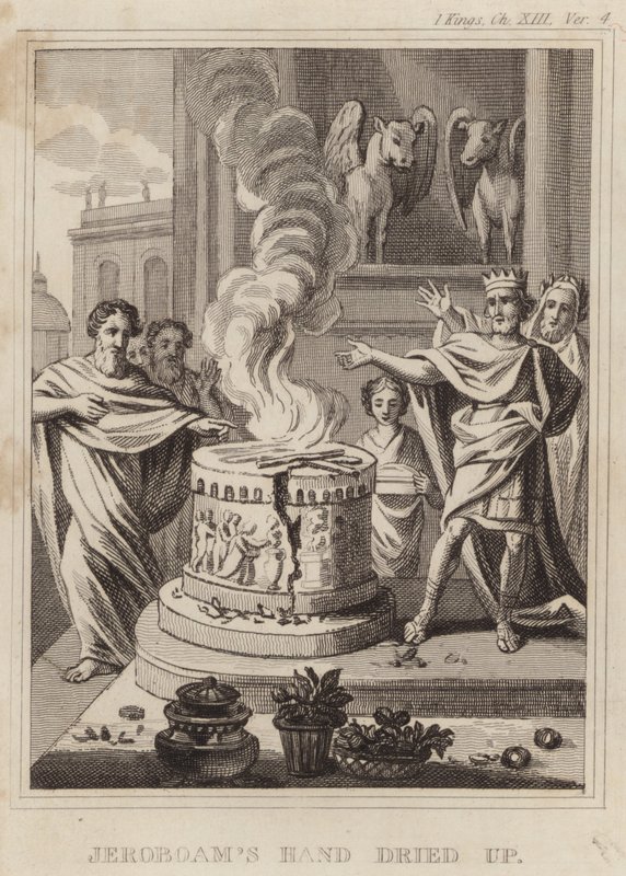 La mano de Jeroboam se seca de English School