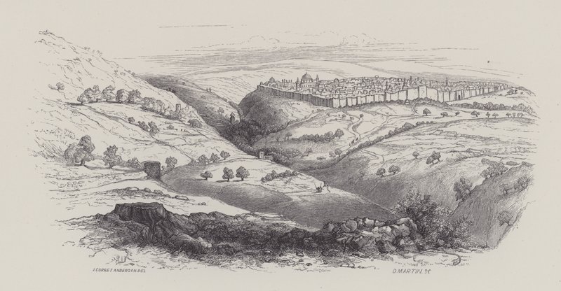 Jerusalén (grabado) de English School