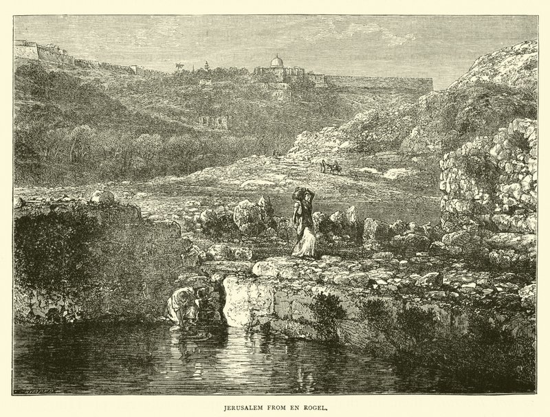 Jerusalén desde En Rogel de English School