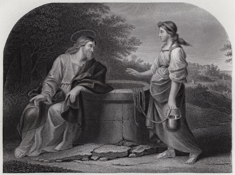 Jesús y la samaritana de English School
