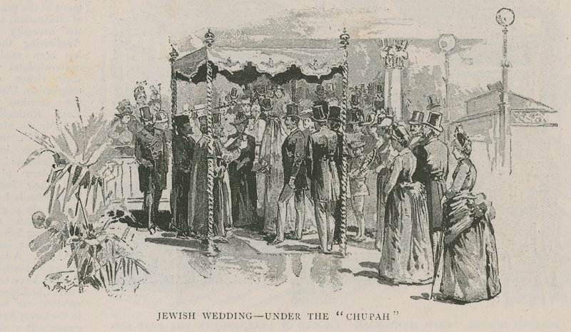 Boda judía - bajo la Jupá de English School