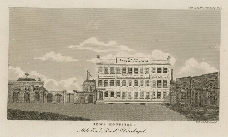 Hospital Judío, Mile End Road, Whitechapel de English School