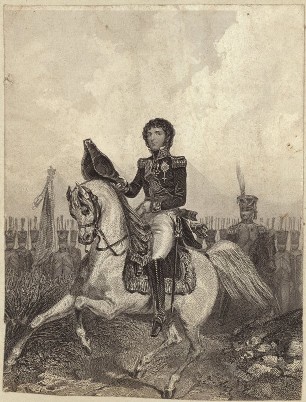 Joachim Murat, Rey de Nápoles de English School