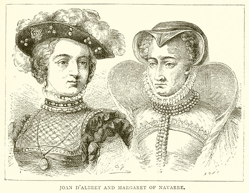 Juana de Albret y Margarita de Navarra de English School