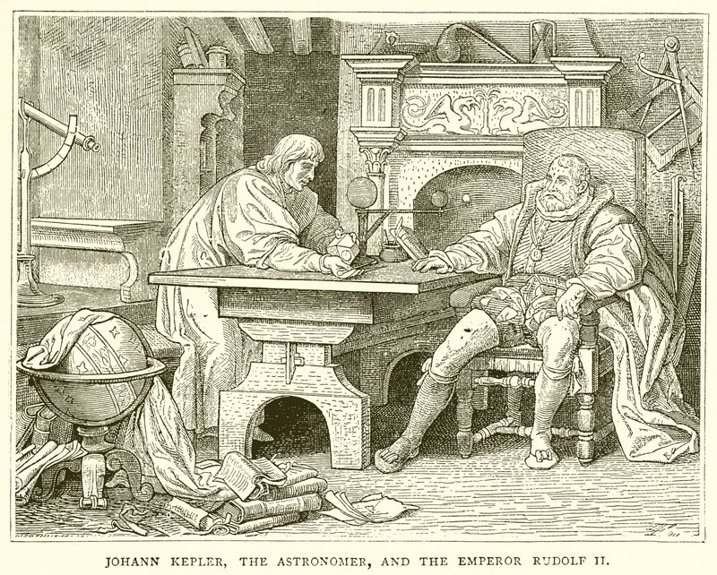 Johannes Kepler, el Astrónomo, y el Emperador Rodolfo II de English School