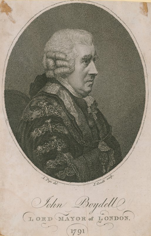 John Boydell, Alcalde de Londres 1785 de English School