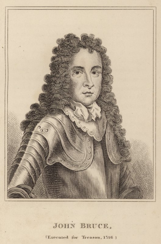 John Bruce, Ejecutado por Traición, 1716 de English School
