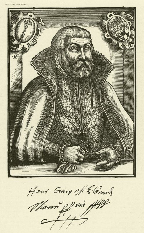 John George, Elector de Brandeburgo de English School