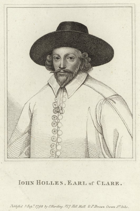 John Holles, Conde de Clare de English School