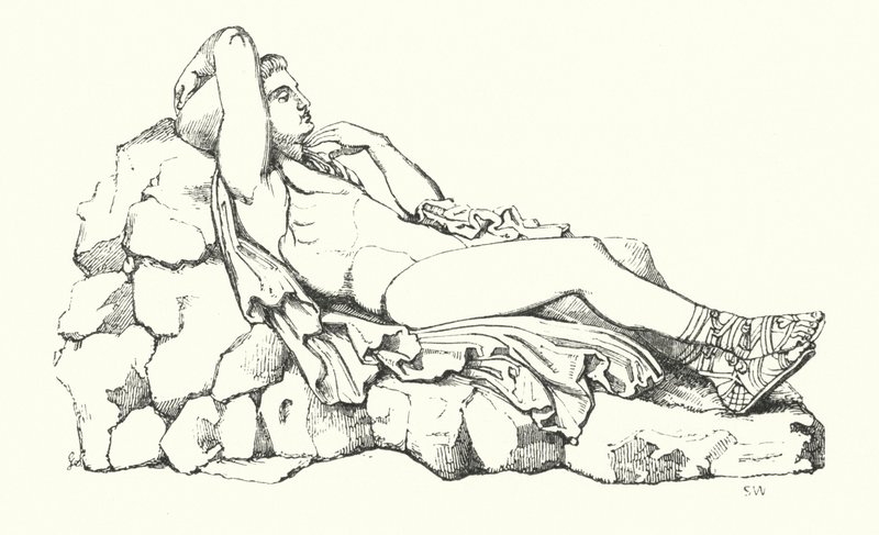 John Keats Ilustración para Endymion (grabado) de English School