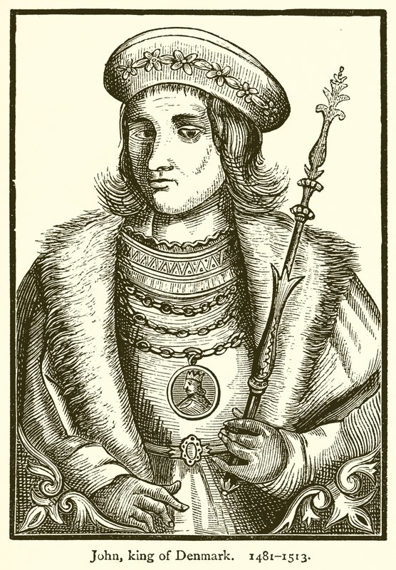 Juan, rey de Dinamarca. 1481-1513 de English School