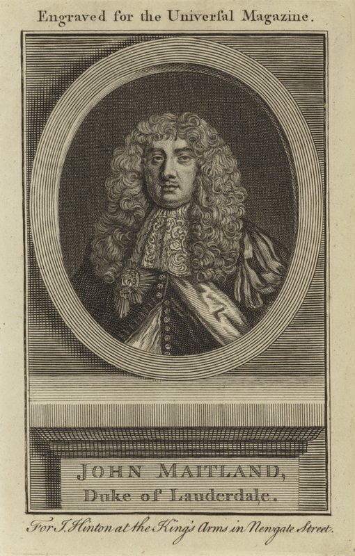 John Maitland, Duque de Lauderdale de English School