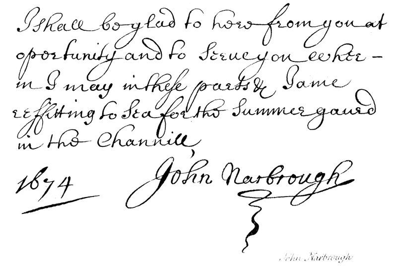 John Narbrough de English School
