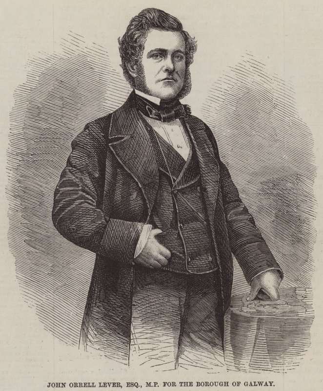 John Orrell Lever, Esquire, MP por el Borough de Galway de English School