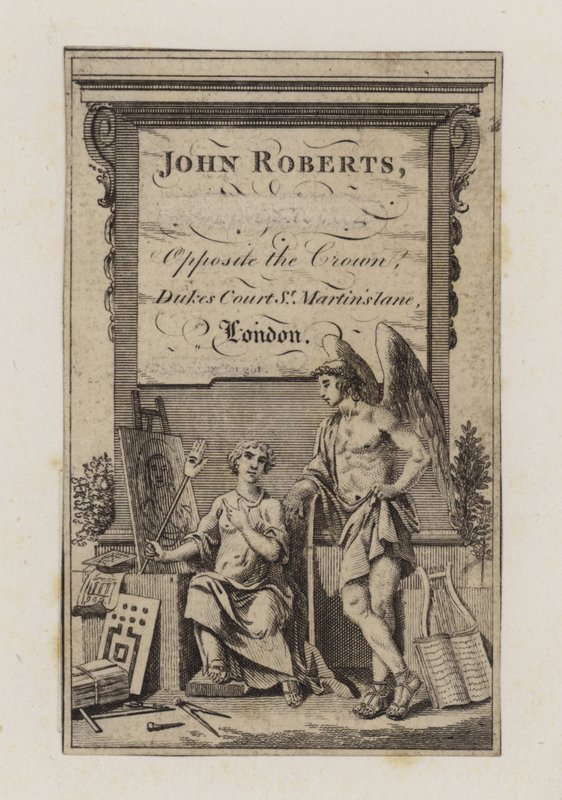 John Roberts, tarjeta comercial de English School