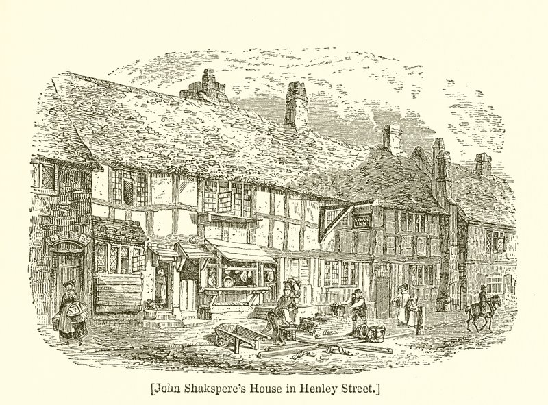 Casa de John Shakespeare en Henley Street de English School