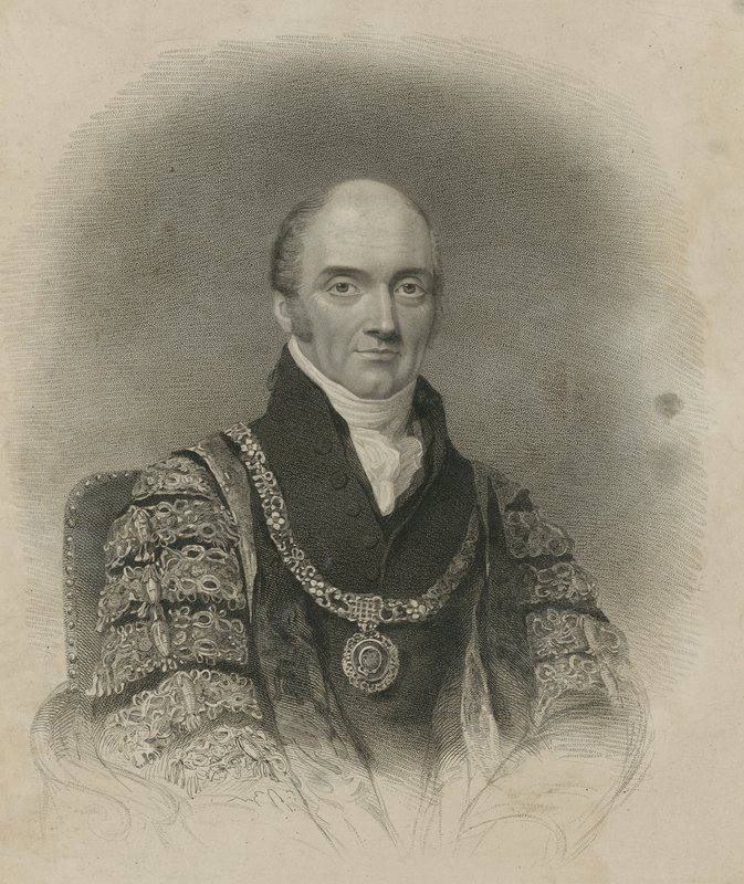 John Thomas Thorp, Alcalde de Londres en 1815 de English School