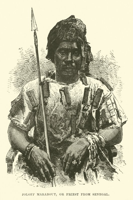 Joloff Marabout, o sacerdote de Senegal de English School