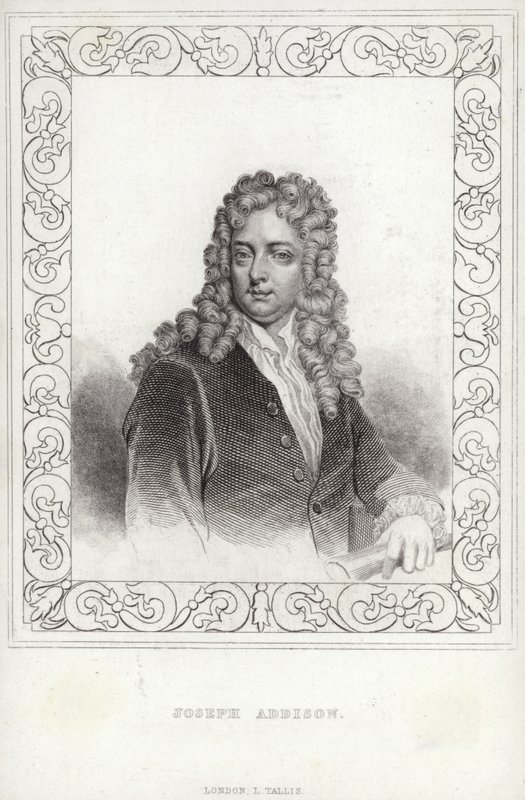 Joseph Addison, autor y político inglés de English School
