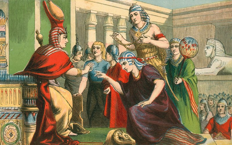 José hecho gobernante de la tierra de Egipto de English School