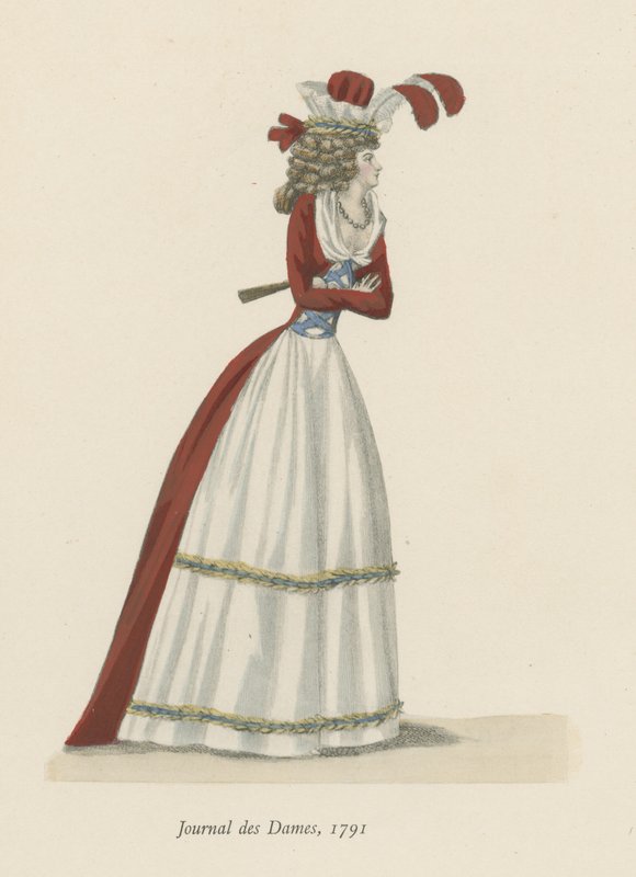 Journal des Dames, 1791 de English School