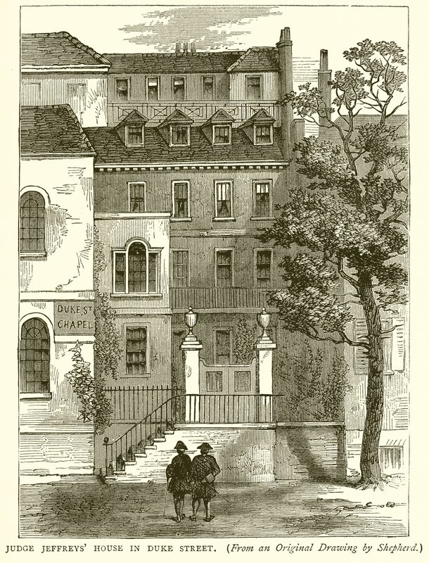 Casa del juez Jeffreys en Duck Street de English School