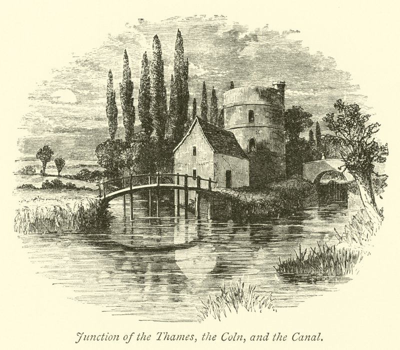 Unión del Támesis, el Coln y el canal de English School