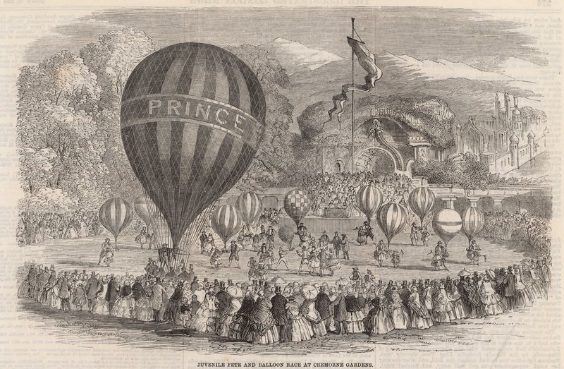 Fiesta juvenil y carrera de globos en Cremorne Gardens de English School