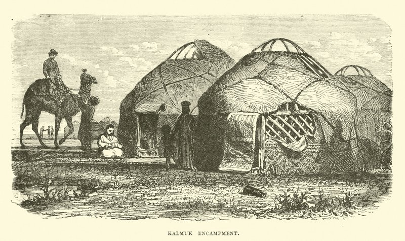 Campamento kalmuk de English School