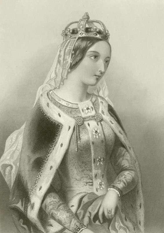 Catalina de Valois, reina del rey Enrique V de English School