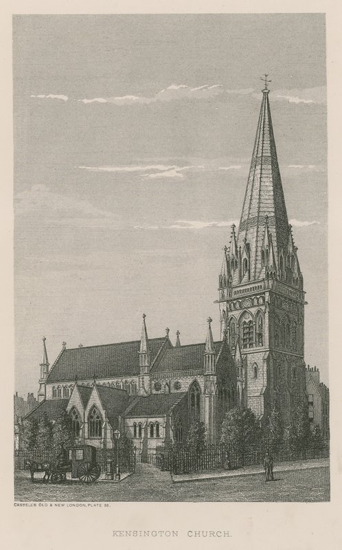 Iglesia de Kensington, Londres de English School
