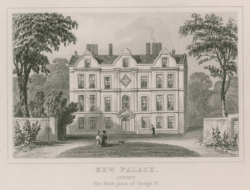 Palacio de Kew, Surrey - el lugar de nacimiento de Jorge IV de English School
