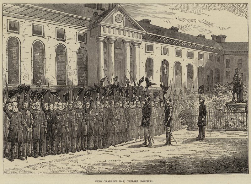 Día del Rey Carlos, Hospital de Chelsea de English School