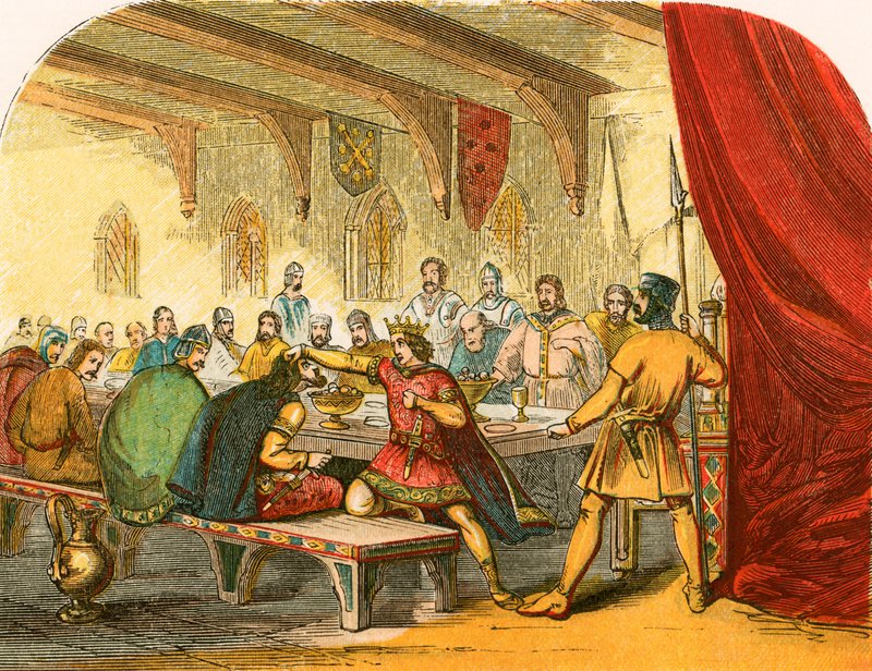 El Rey Edmundo y los ladrones de English School