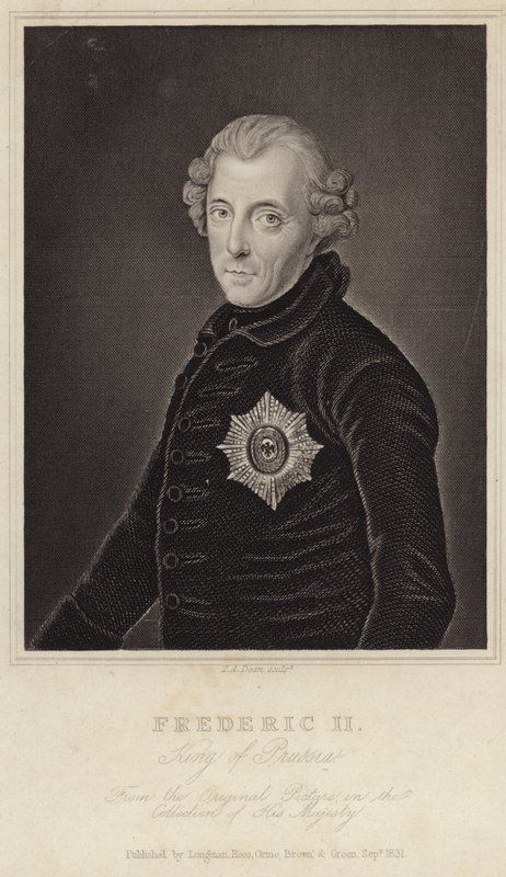Rey Federico II de Prusia de English School