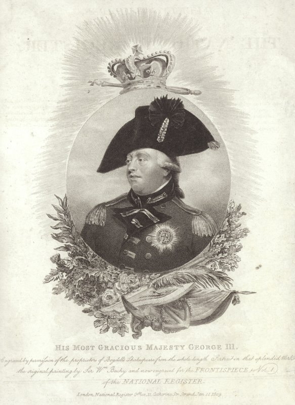 Rey Jorge III de Gran Bretaña e Irlanda de English School