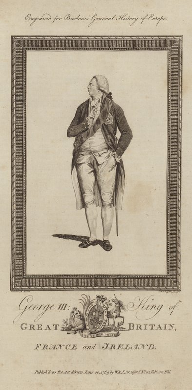 Rey Jorge III de Gran Bretaña e Irlanda de English School