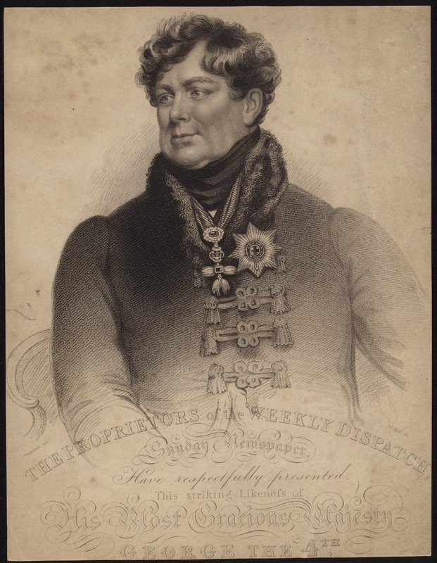 Rey Jorge IV de Gran Bretaña e Irlanda de English School