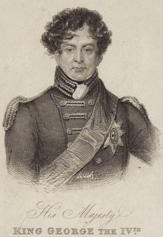 Rey Jorge IV de Gran Bretaña e Irlanda de English School