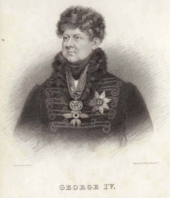 Rey Jorge IV de Gran Bretaña e Irlanda de English School